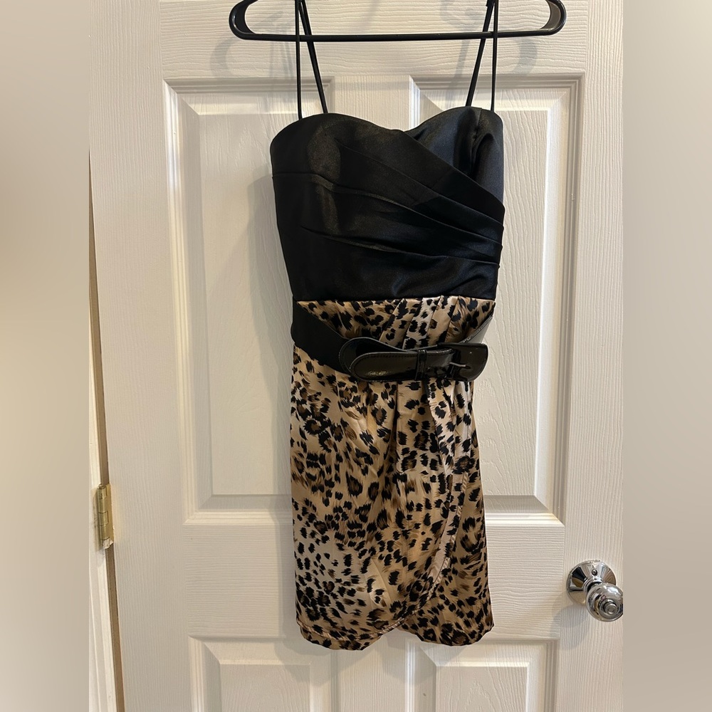 Speckless cheetah print dress. Dress size 9